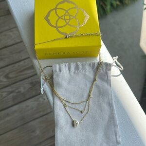 Kendra Scott Gold Layered Necklace